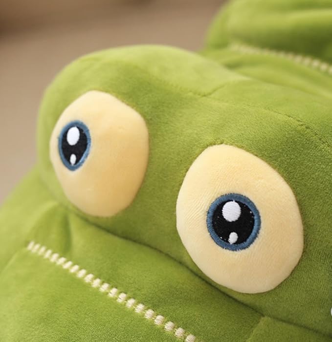 Crocodile Plush Toy Stuffed Animal 26 Inch Green Large Giant Alligator Animal Stuffed Plushies Super Soft Cute Cuddly Pillow Cushion Stuff Dolls Xmas Gift for Children Kids Boys Girls, 26Inches