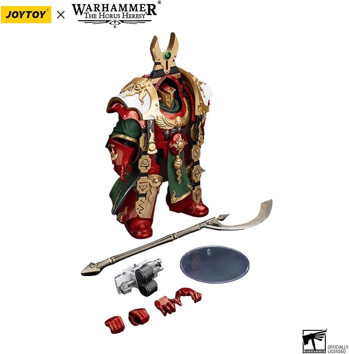 JOYTOY Warhammer 30K Thousand sons 5.6 inch Legion Praetor in Cataphractii Terminator Armour 1:18 Scale Action Figure Mecha Joy Toy Collection Model