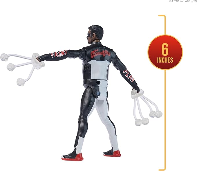 DC Comics, Superman, Mr. Terrific, Epic Strike Action Figure, 6-Inch Tall, Authentic Movie Styling, Includes 2 Accessories, Kids Toys for Boys and Girls Ages 4 and Up