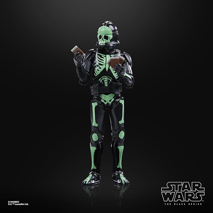 STAR WARS The Black Series Clone Trooper (Halloween Edition) and PORG Toys, 6-Inch-Scale Holiday-Themed Collectible Figures, Ages 4 and Up