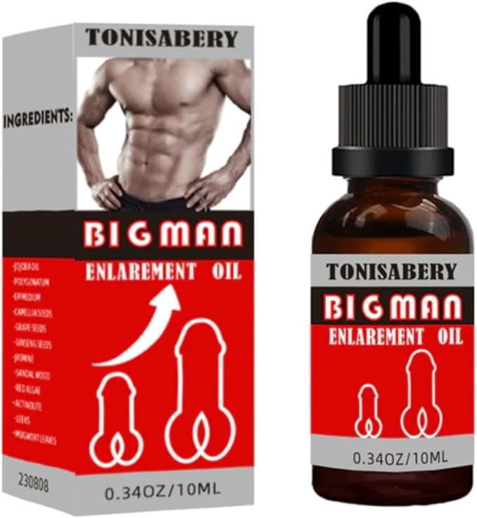 Enlargement Oil for Men's Massage Essential Oil for Male Enhancement