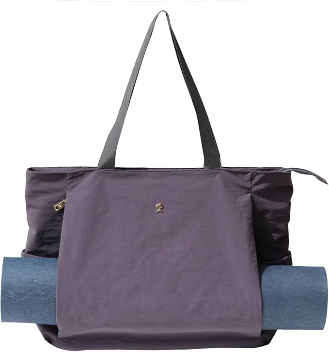 ESVAN Yoga Mat Bag Yoga Tote Carrier Shoulder Bag Carryall Tote for Office,Yoga,Pilates,Travel,Beach and Gym