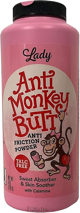 Anti Monkey Butt Lady Powder, 2 Count