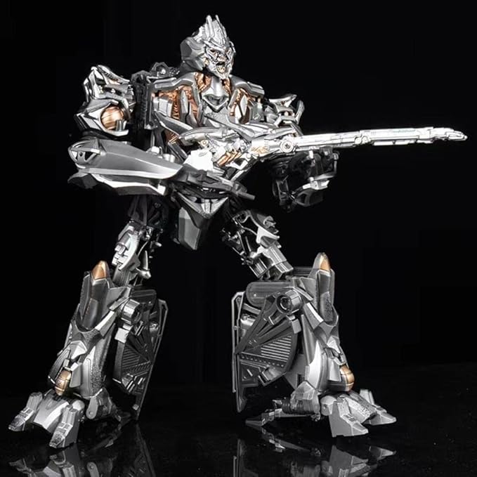 Deformation Action Figure Toy, Portable Car Model Alloy Deformed Robot Toy Gift for Kids Boys and Girls (8.07 inches)