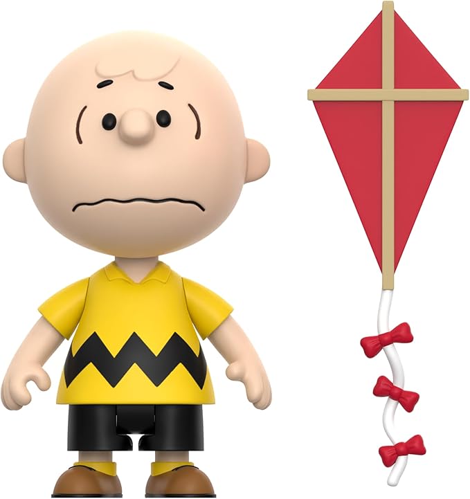 Super7 Peanuts Reaction Figures - Charlie Brown and The Kite-Eating Tree (Diorama Box) Action Figure
