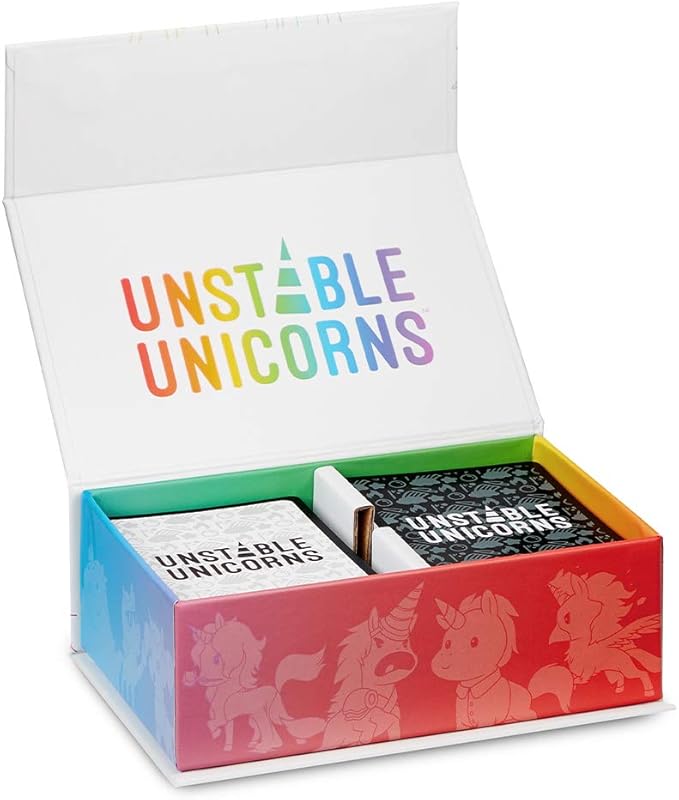 Unstable Unicorns Base Game - Competitive Award-Winning Card Game For Kids, Teens, Adults 2-8 Players, Family Game Night