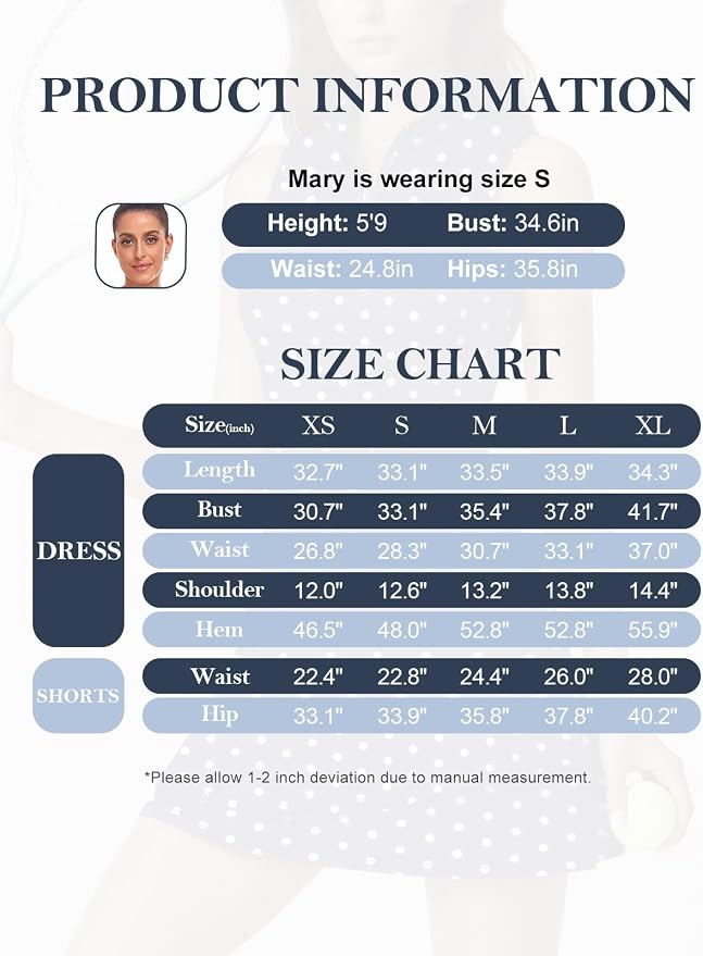 Viracy Tennis Dress for Women Sleeveless Golf Dresses with Shorts and Pockets Ruffle Zip Up Stand Collar Golf Outfits