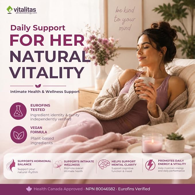 Horny Goat Weed for Women | 7-in-1 Hormone Balance with Maca Powder, Tribulus Terrestris, Red Ginseng & More | Third Party Tested Eurofins | Energy Stamina & Intimate Wellness | 60 Vegan Capsules