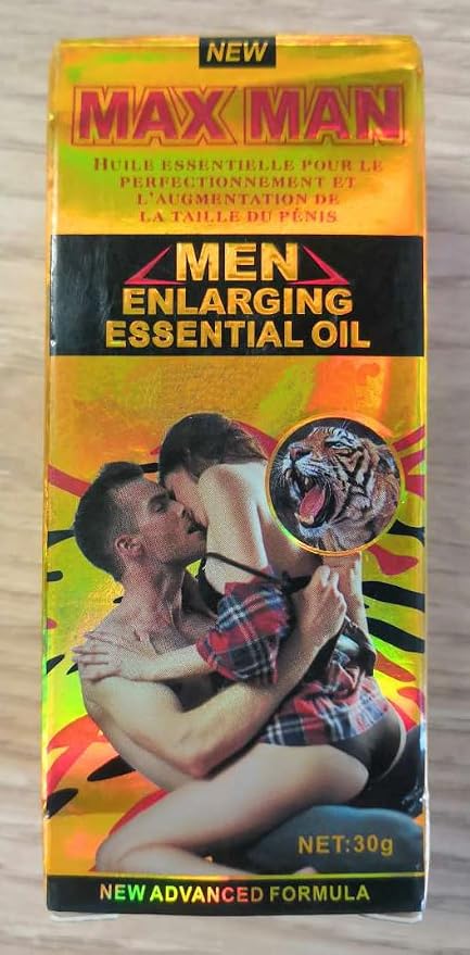 Men's Massage Cream Penis Becomes Longer Thicker Enhancement Men Energy for Care Delay Performance Boost Strength (50g) (Massage Cream & Oil Set)