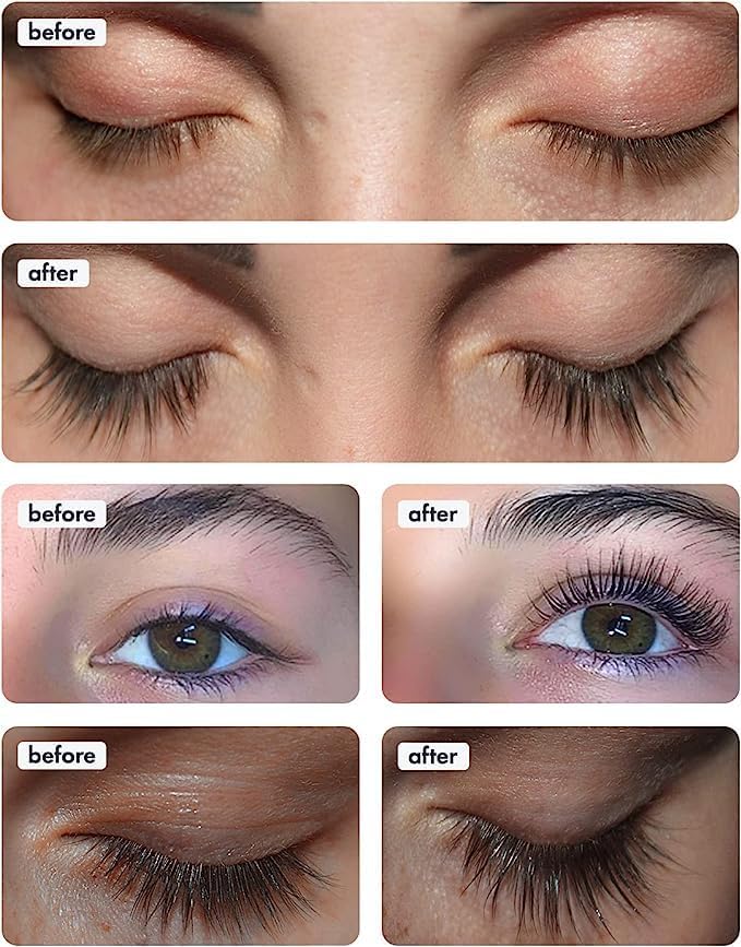 TOPLASH Eyelash Growth Serum - Innovative Formula for Longer, Thicker, Fuller Brows & Lashes - Natural, Cruelty-Free & Hypoallergenic - 0,05 Fl Oz(1,5 ml)