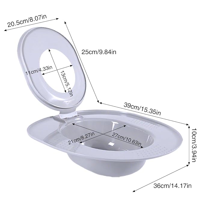 Cat Potty Toilet Training Kit, Removable Cat Toilet Seat Training Kit, Portable Safe Urinal Pottys with Slip Proof Edges, Reusable Urinal Potty, for Kitten Pet RV House Travel Home