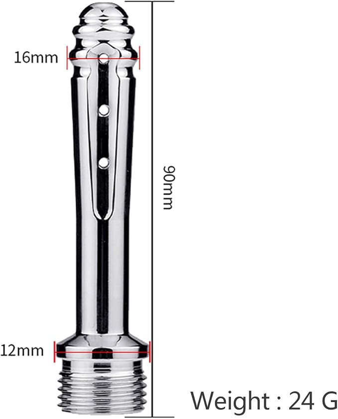 Shower Douche for Enema Rinse, Enemator Cleaning Shower Both for Men and Women-Handheld Shower Bidet for Pregnant Women 59-inch Shower Hose （Small）