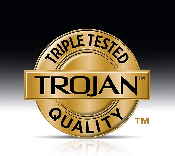 TROJAN Extended Pleasure Condoms | Climax Control | 12 Count | Pack of 2