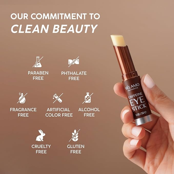 Retinol Caffeine Eye Balm Duo: Korean Under Eye Cream for Dark Circles, Puffiness, Eye Bags, Wrinkles & Fine Lines - 8-IN-1 Formula with Collagen, Niacinamide, Peptides & Hyaluronic Acid 0.45 OZ/13g
