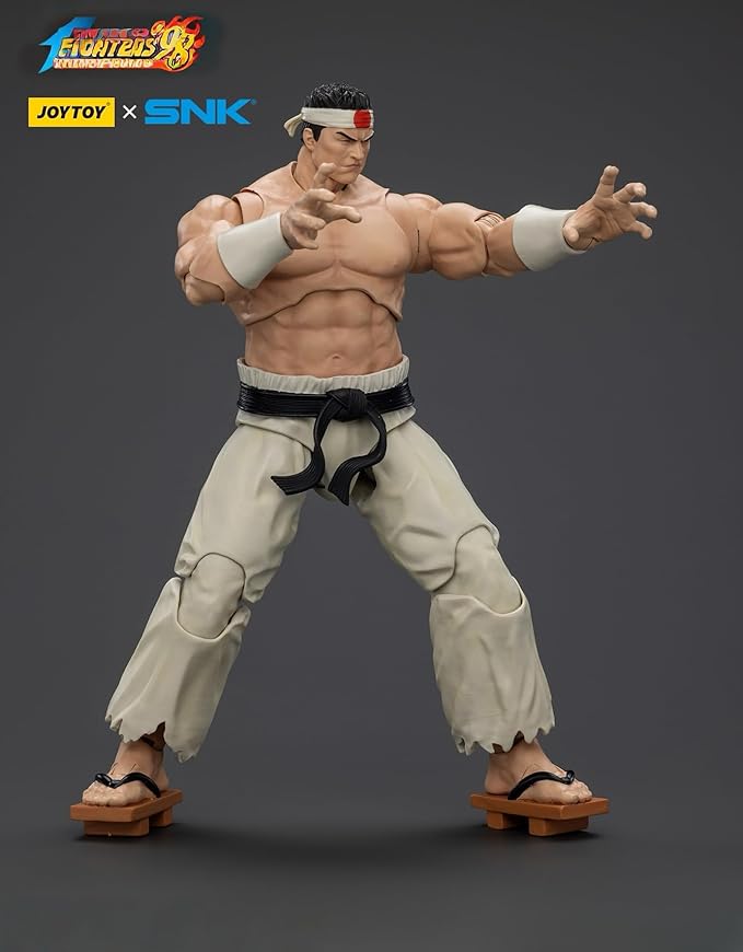 JOYTOY SNK 1/18 Action Figure KOF 98UM Hero Team Goro Daimon Collection Model Birthday Gift JT01437