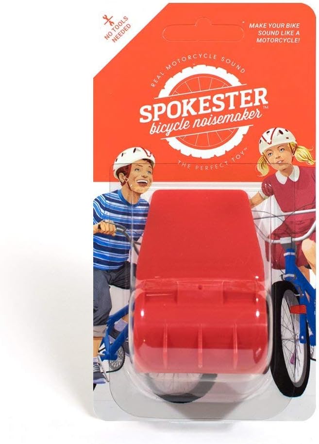 SPOKESTER Bicycle Noise Maker - Makes Your Bike Sound Like a Motorcycle