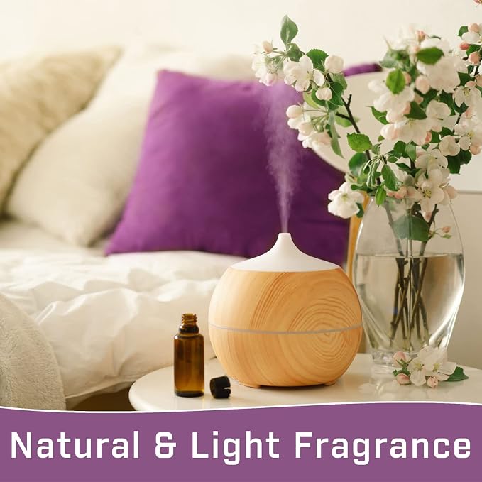 EMARA All Natural Herbal Lavender & Sage Essential Oil for Diffusers, Skin Care, Aromatherapy Fragrance Oil, Organic Therapeutic Grade 15 mL (1/2 fl oz)