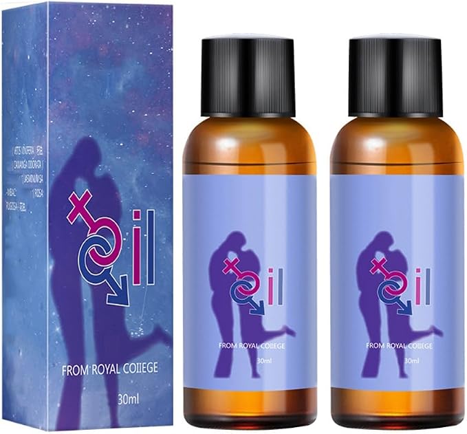 Botanical Massage Oil, Pheromones Massage Oil for Him/Her Lover, Increase Sexual Desire Private Part Penis Spa, Delay Time Performance Boost Strength (2)