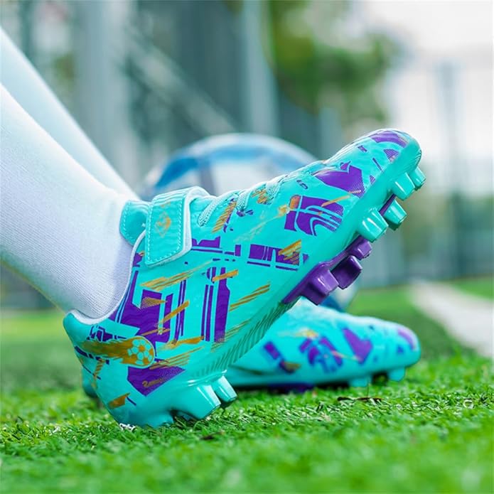 Kids Soccer Shoes Boys Football Cleats Professional Athletic Outdoor Trainning Football Shoes Youth Girl Turf Soccer Cleats