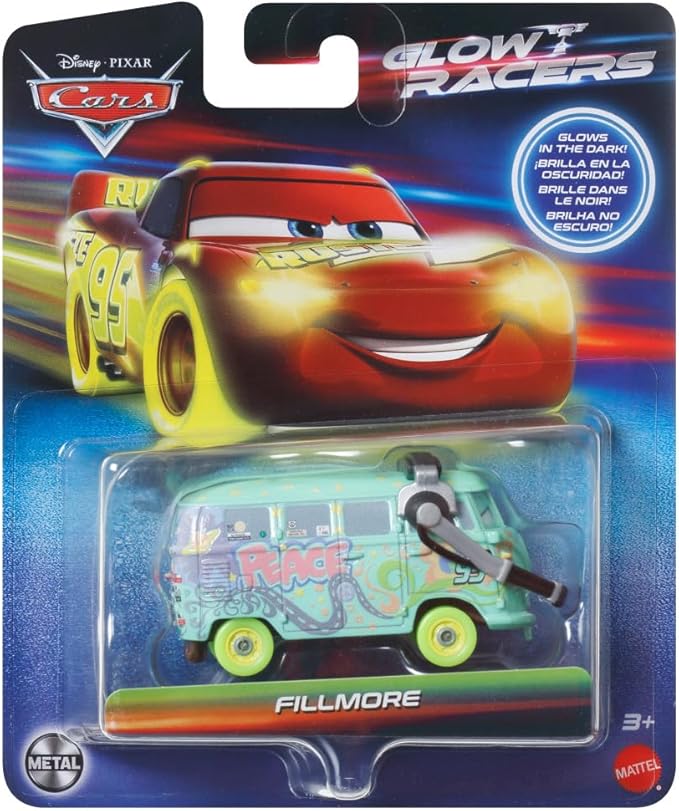 Disney Cars Glow Racers Fillmore 1:55 Scale Diecast Vehicle