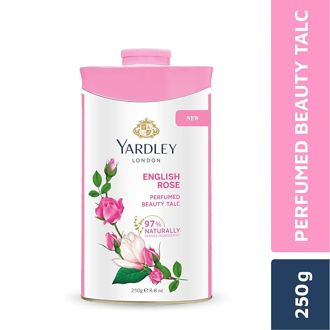 Yardley English Rose Perfumed Talc, 250 g