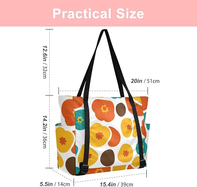 MCHIVER Yoga Bag for Women Men Large Yoga Mat Bag with Adjustable Strap Workout Bags Totes for Pilates Yoga Travel