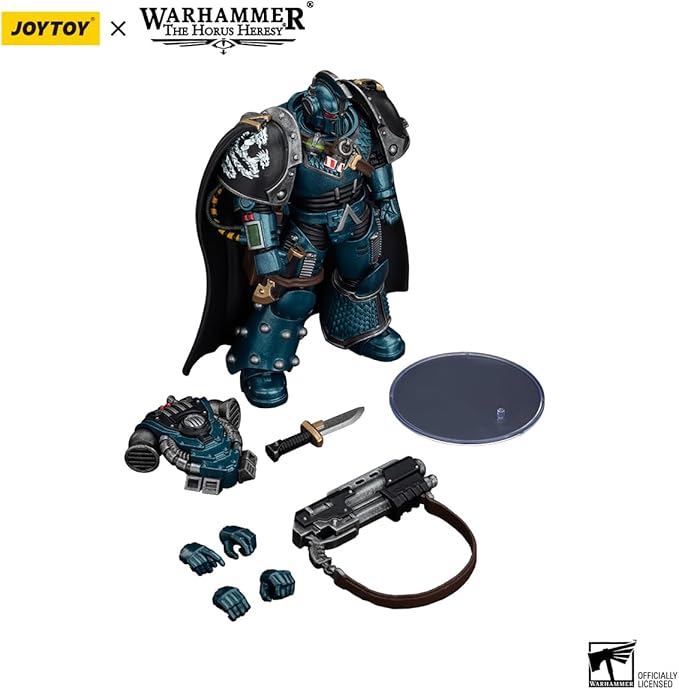 JOYTOY Warhammer The Horus Heresy Alpha Legion Saboteur Consul - 1:18 Scale 5in Action Figure Mecha Joy Toy Collection Model