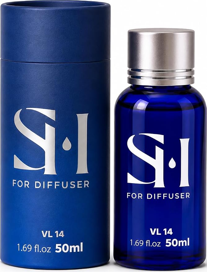 Vanilla VL14 Hotel Scent Diffuser Oil | 1.69 Fl oz (50 ml) - Waterless Diffuser Oil Refill & Highly Concentrated Fragrance Oil, Diffuser Oil Scents Luxury, Hotel Oil Diffuser