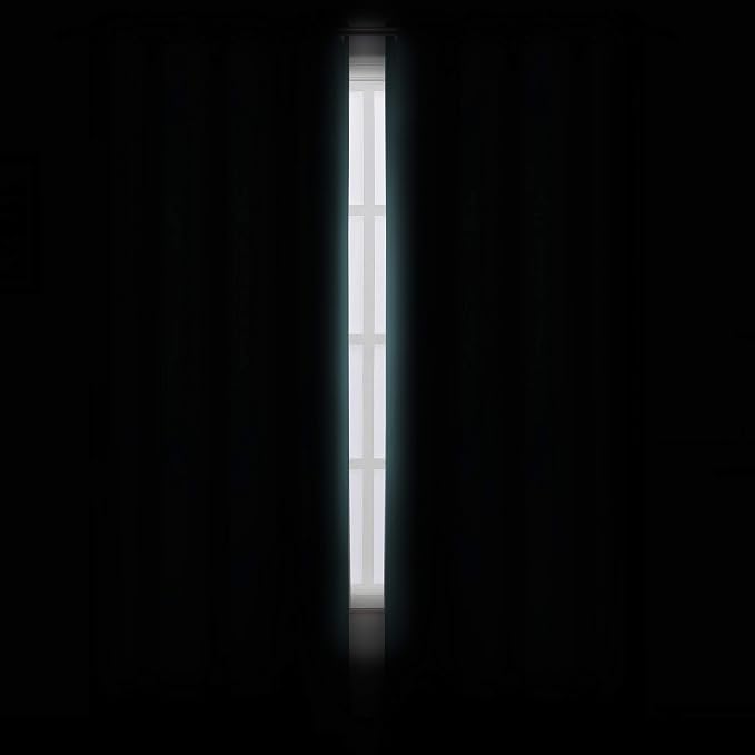 LEMOMO Sea Teal Thermal Blackout Curtains/52 x 95 Inch/Set of 2 Panels Room Darkening Curtains