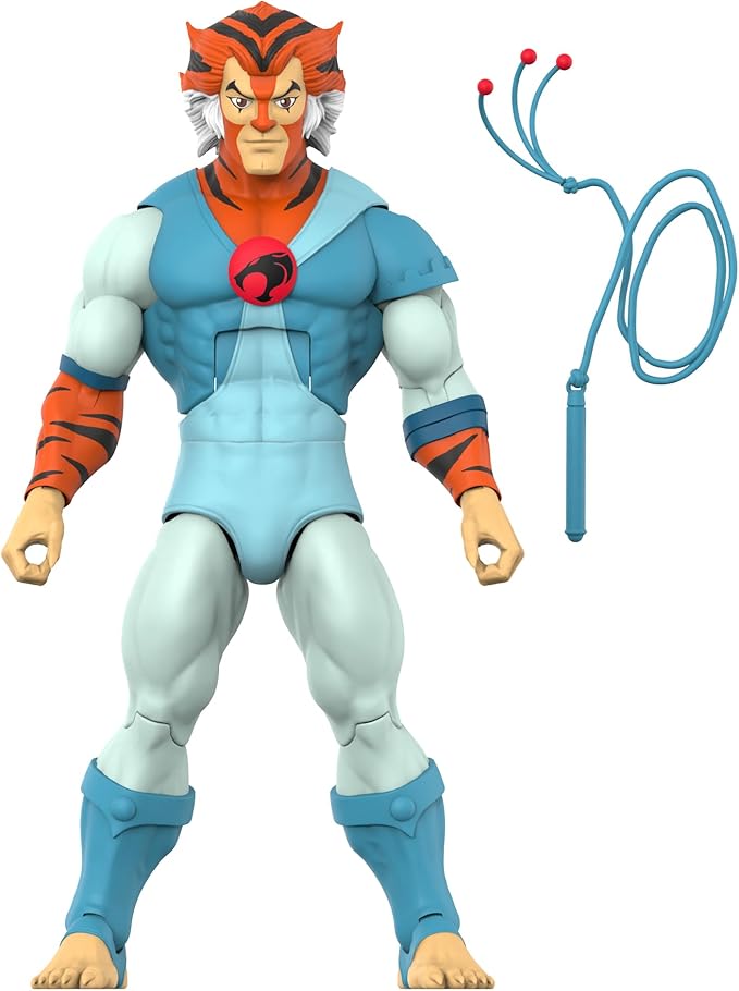 Super7 Deluxe Thundercats Tygra - 7" Thundercats Action Figure with Accessory Classic Cartoon Collectibles and Retro Toys