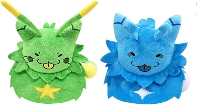 Gnarpy Plush, Regretavator Gnarpy Alien Cat Plush Toys Give Fans and Friends Beautifully Plushie Doll Gifts (Blue+Green)