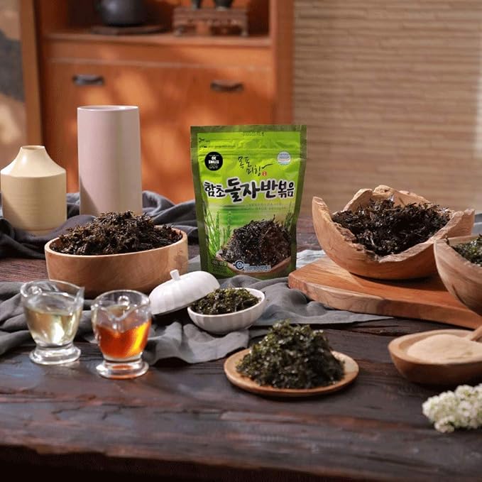 [LENITH] Mokpo Hamcho Seaweed Doljaban Rice Seasoning, Laver korea - 2.3 oz