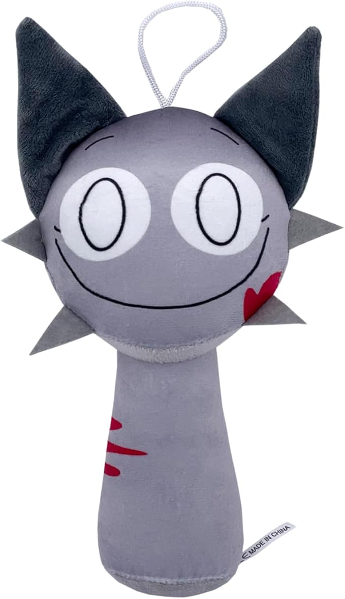 Super JAKES Game Plush Toys,Soft Stuffed Animal Pillow Figure Doll Christmas Birthday Gifts for Adult Kids (Gray-B)