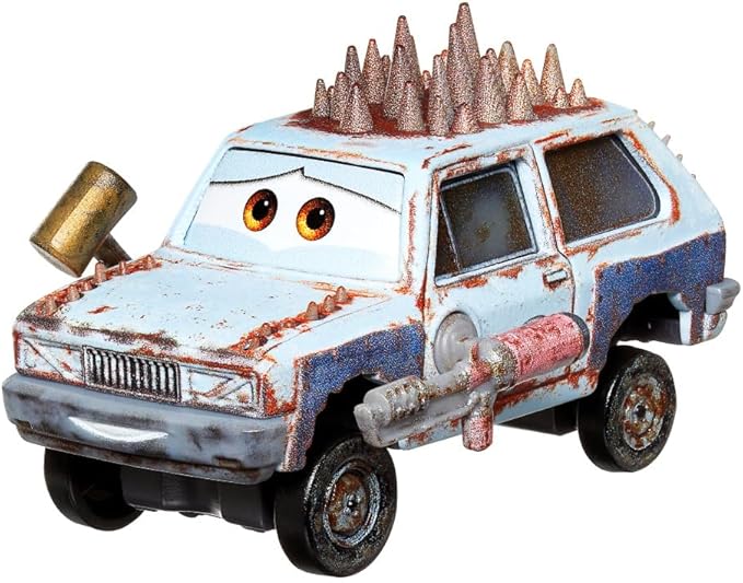 Disney Cars 2023 Mattel 1:55 Scale Diecast Metal Cars On The Road Series Road Rumbler Jeremy