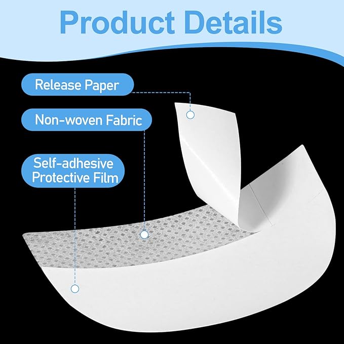Eyeshadow Shield, 150 Pieces Lint Free Eyeshadow Stencil Tape Gel Mascara Shield Pad Under Eye Patches Eyeliner Makeup Tape for Eyeshadows Eyelash Extensions Eyeliner Lip Tinting Makeup