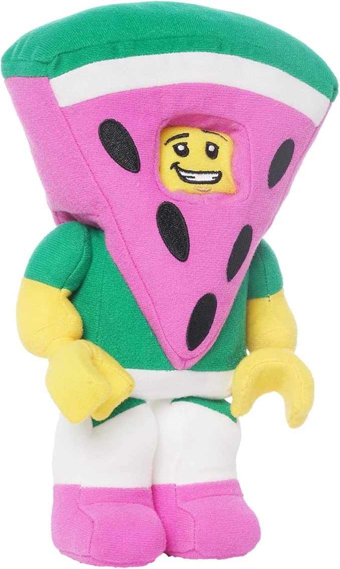 Lego Minifigure Watermelon Guy 9.5" Plush Character
