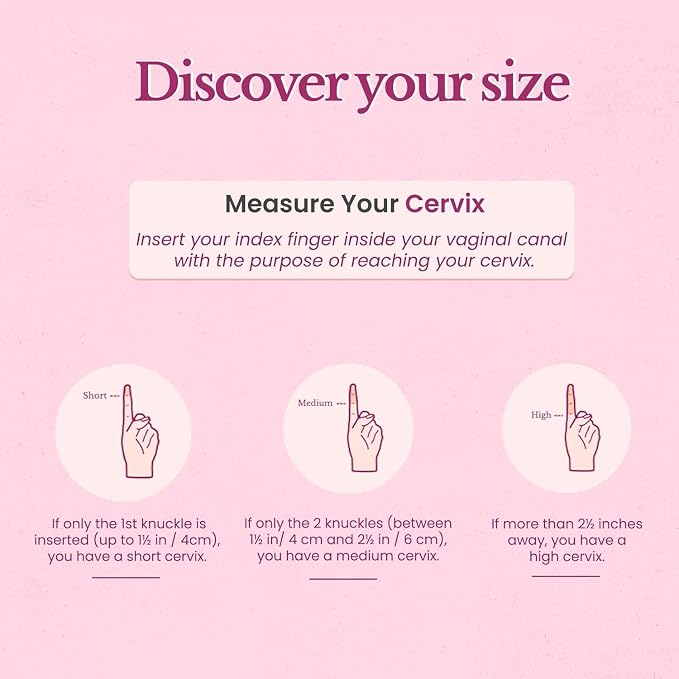 LUMMA Menstrual Disc | Includes Carrying Pouch and Silicone String for Easy Removal | Comfortable & Sustainable Choice to Tampons | Reusable Medical Grade Silicone, Leak-Proof | Pink Love, High-Cervix
