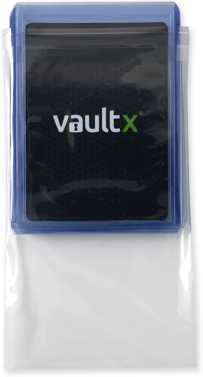 Vault X Card Holder Sleeves (100 Pack) Team Bags for Rigid Toploaders and Semi Rigid Card Holders, for Trading Cards