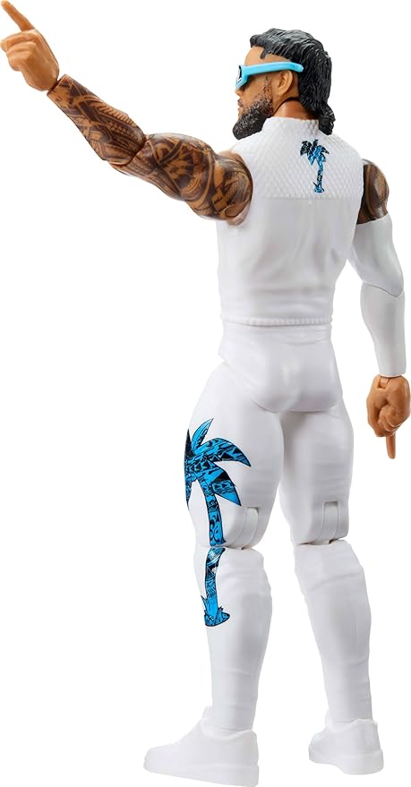 Mattel WWE Jey USO Action Figure, Main Event Series #161, 6-inch Collectible Superstar with 14 Articulation Points & Life-Like Look