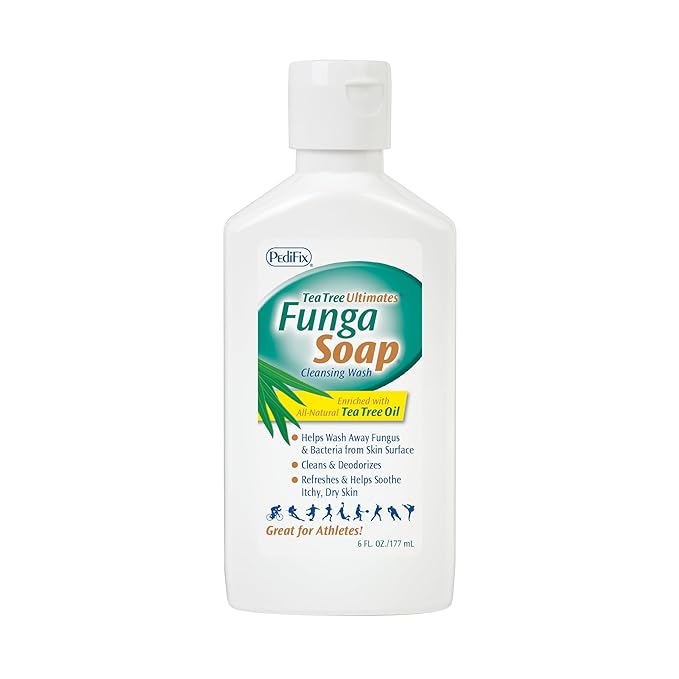 Pedifix FungaSoapLiquid with Tea Tree Oil, 6 oz.