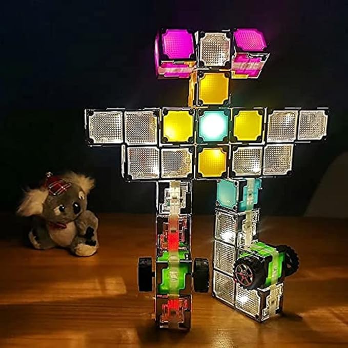 12 : Prepare Your Child for The AI Revolution The World's First Magnetic Electronic STEAM Cubes That Ignite Creativity, Develop Problem-Solving Skills.