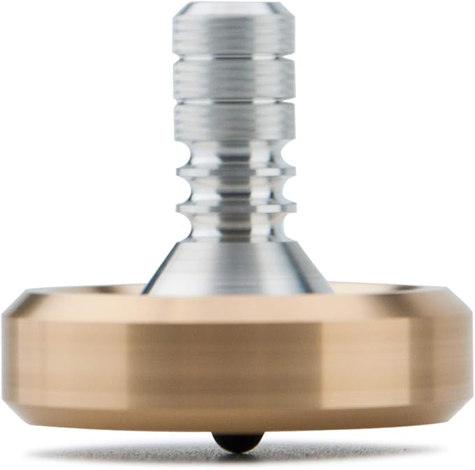 DjuiinoStar High Performance Spinning Top, Spins Forever (10 Minutes is Just A Piece of Cake for Skilled Adults), High End EDC Desktop Toy DST-808