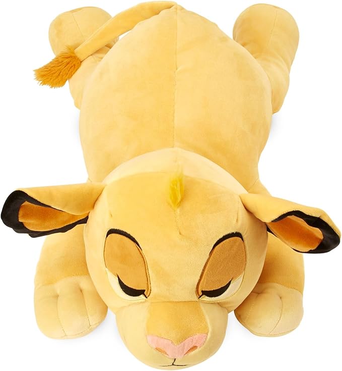 DISNEY STORE Cuddleez Plush - Simba - Big Plush - Super Soft & Huggable Toy for Fans & Kids of All Ages - Perfect Collectible Gift, Plushy