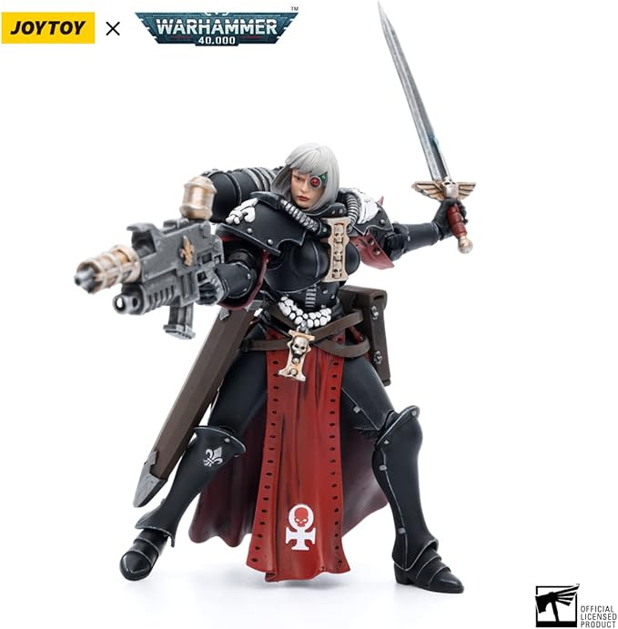 JOYTOY 1/18 Action Figures Warhammer 40k Mecha Joy Toy Model Toys Adepta Sororitas Battle Sister Sister Superior Kassia