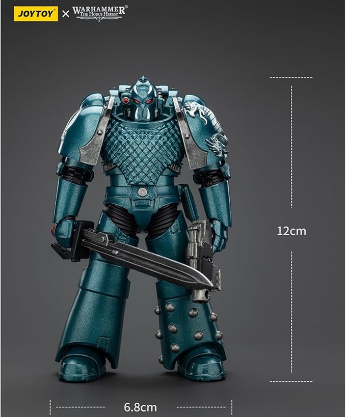 JOYTOY Warhammer The Horus Heresy Alpha Legion Headhunter Prime - 1:18 Scale 4.72in Action Figure Mecha Joy Toy Collection Model