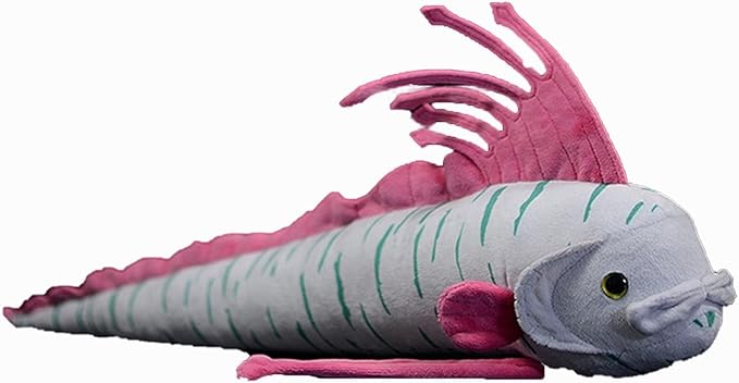 Simulation Oarfish Stuffed Animals 26inch, Cute Soft Oarfish Fish Plush Toy Children Room Decoration Pillows…