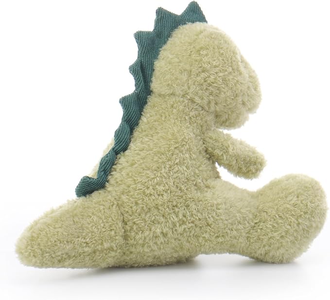 Apricot Lamb Velvet Dinosaur Stuffed Animals for Kids, Soft Cute Plush Toys for Baby Girl and Boy, 8 Inches