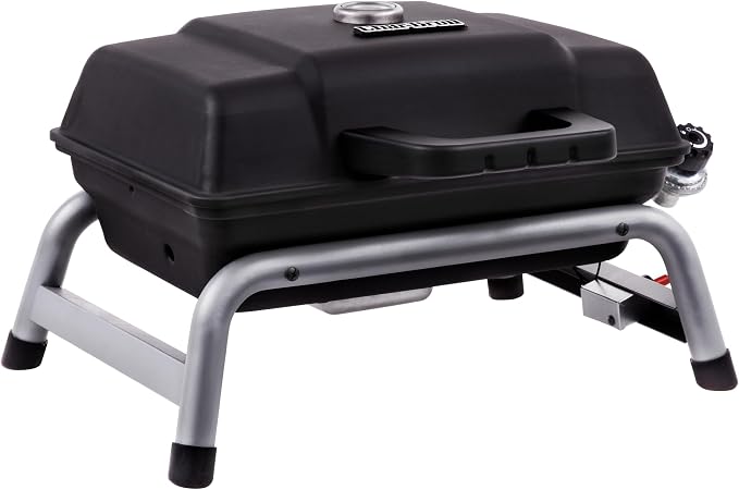 Charbroil 1-Burner Portable Propane Gas Grill, Black – 17402049