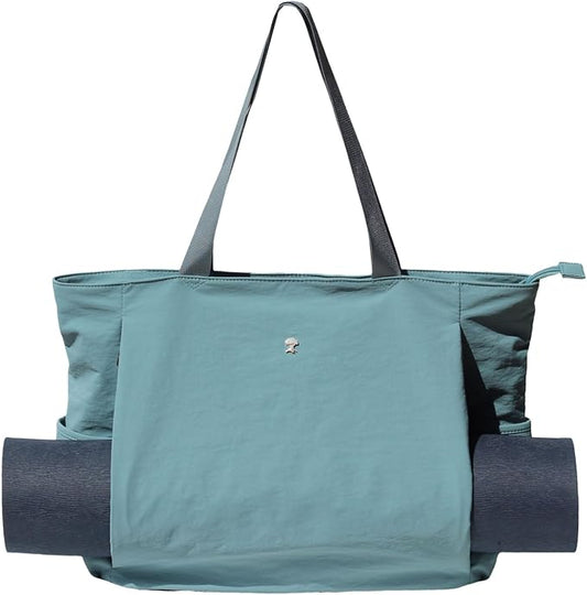 ESVAN Yoga Mat Bag Yoga Tote Carrier Shoulder Bag Carryall Tote for Office,Yoga,Pilates,Travel,Beach and Gym