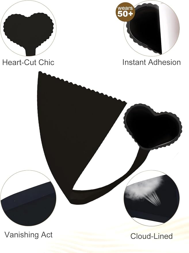 2-Pack C String Thong for Women Size 12-14 XL Adhesive Underwear Invisible Panties Reusable Strapless Thongs